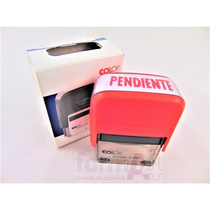 SELLO AUTOMATICO COLOP PRINTER 20 "PENDIENTE"