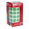 GOMET ADHESIVO APLI CIRCULOS VERDE 15MM R/2832