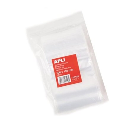 BOLSA AUTOCIERRE APLI 10X15CM. P/100
