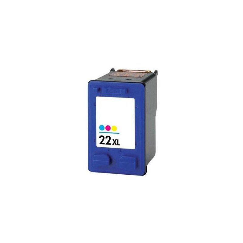 CARTUCHO RECICLADO HP Nº 22XL TRICOLOR