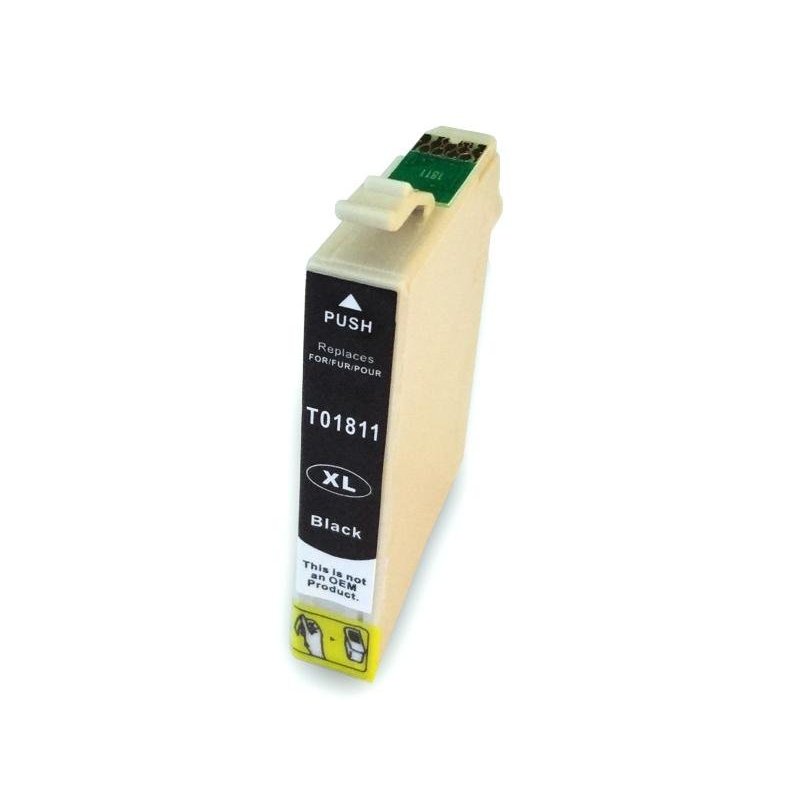 CARTUCHO RECICLADO EPSON T01811 NEGRO