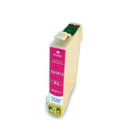 CARTUCHO RECICLADO EPSON T01813 MAGENTA