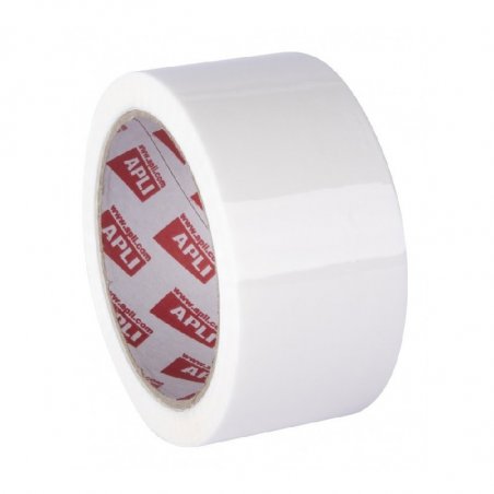 CINTA EMBALAJE PP BLANCO APLI 50MMX66M.
