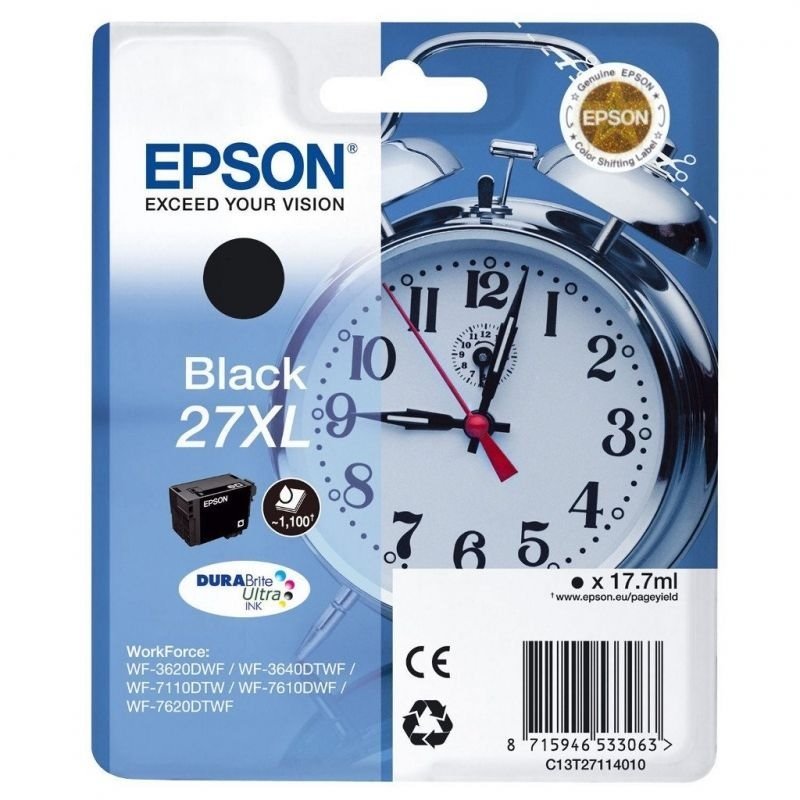 EPSON CARTUCHO T2711 27XL NEGRO