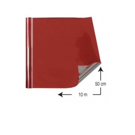 PAPEL METALIZADO MARGOK R/0.5X10M ROJO