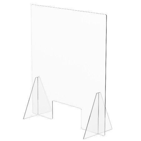 MAMPARA DE METACRI PROTEC. MOSTRADOR 85X75CM 2,5mm