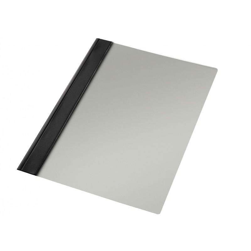 DOSSIER CON FASTENER GRAFOPLAS PVC FOLIO NEGRO