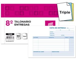 TALONARIO NOTA DE ENTREGA...