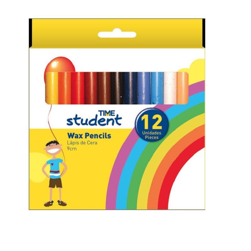 LAPICES DE CERA TIME STUDENT C/12