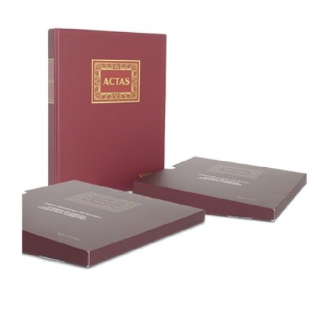 LIBRO DE ACTAS GRAFOPLAS FOLIO HOJAS MOVILES 100H.