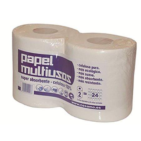 PAPEL SECAMANOS CELULOSA 100% B/2