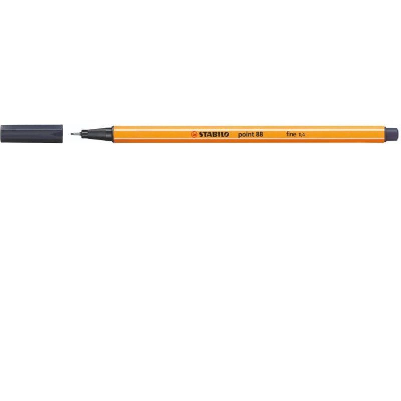 ROTULADOR STABILO POINT 88 GRIS PAYNE