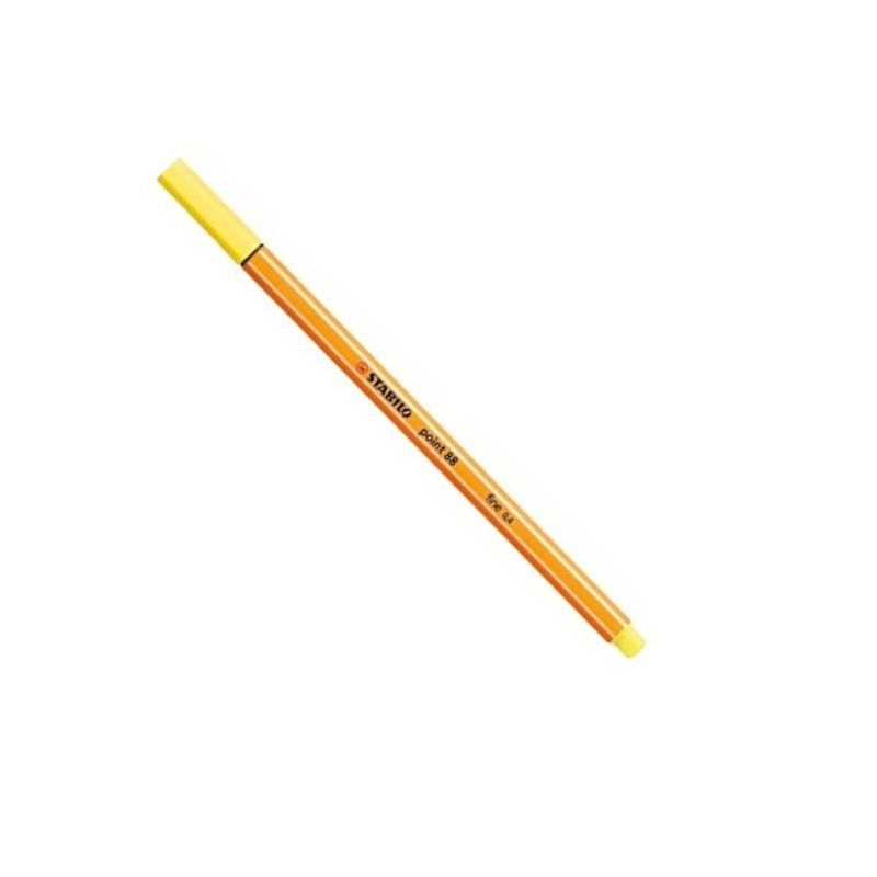 ROTULADOR STABILO POINT 88 AMARILLO LIMON