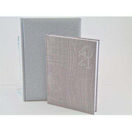 AGENDA 15X21CM. D/P 2021GIAVA GRIS