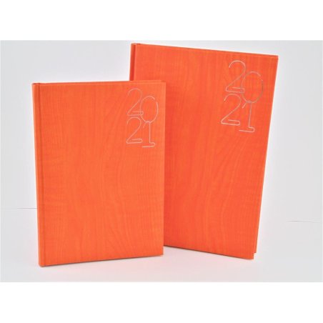 AGENDA 15X21CM. D/P 2021 GIAVA NARANJA