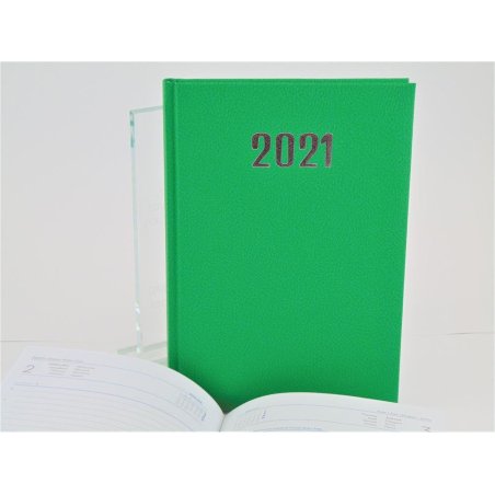 AGENDA 15X21CM. D/P 2021 LAOS VERDE