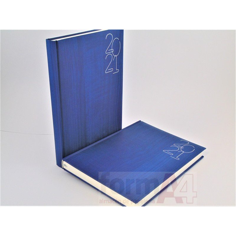 AGENDA 17X24CM. D/P 2021 GIAVA AZUL