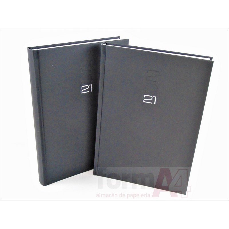 AGENDA 15X21CM. D/P 2021 MATRA NEGRO