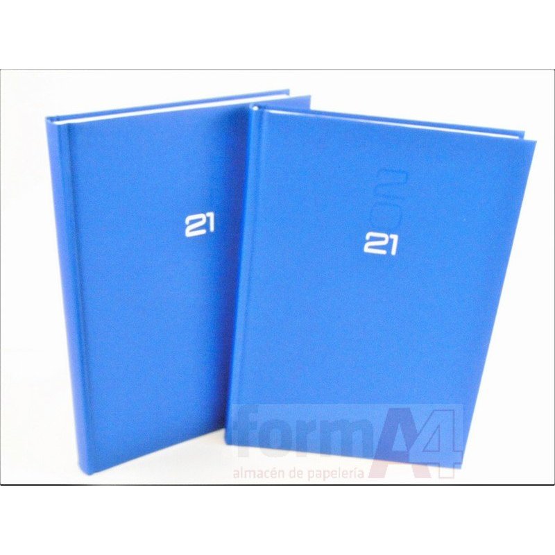 AGENDA 15X21CM. D/P 2021 MATRA AZUL