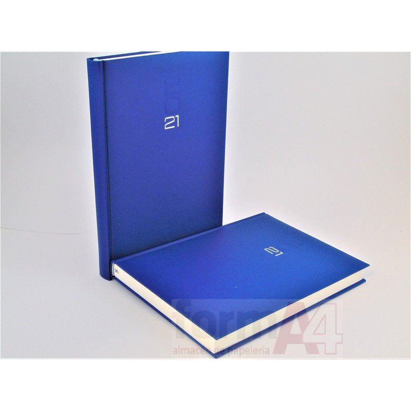 AGENDA 17X24CM. D/P 2021 MATRA AZUL