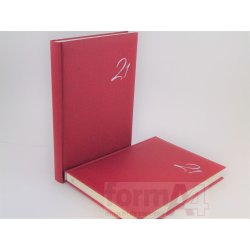 AGENDA 17X24 CM. D/P 2021 CARIBE BURDEOS