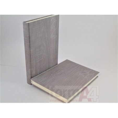 AGENDA 17X24CM. D/P 2021 GIAVA GRIS