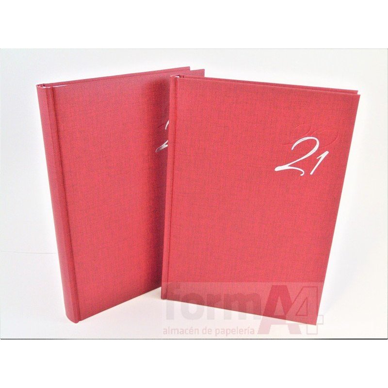 AGENDA 15X21CM. D/P 2021 CARIBE BURDEOS