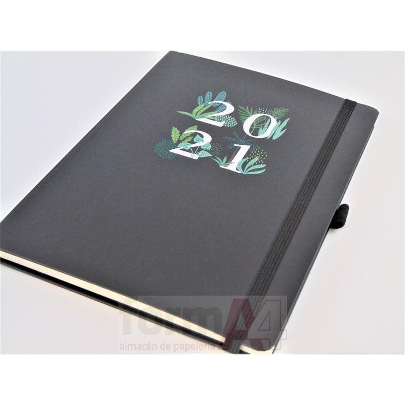 AGENDA COSIDA RIGIDA PLUS 155X213 S/V JUNGLE