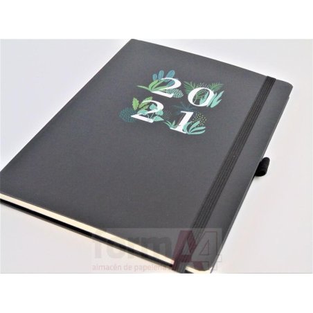 AGENDA COSIDA RIGIDA PLUS 155X213 S/V JUNGLE