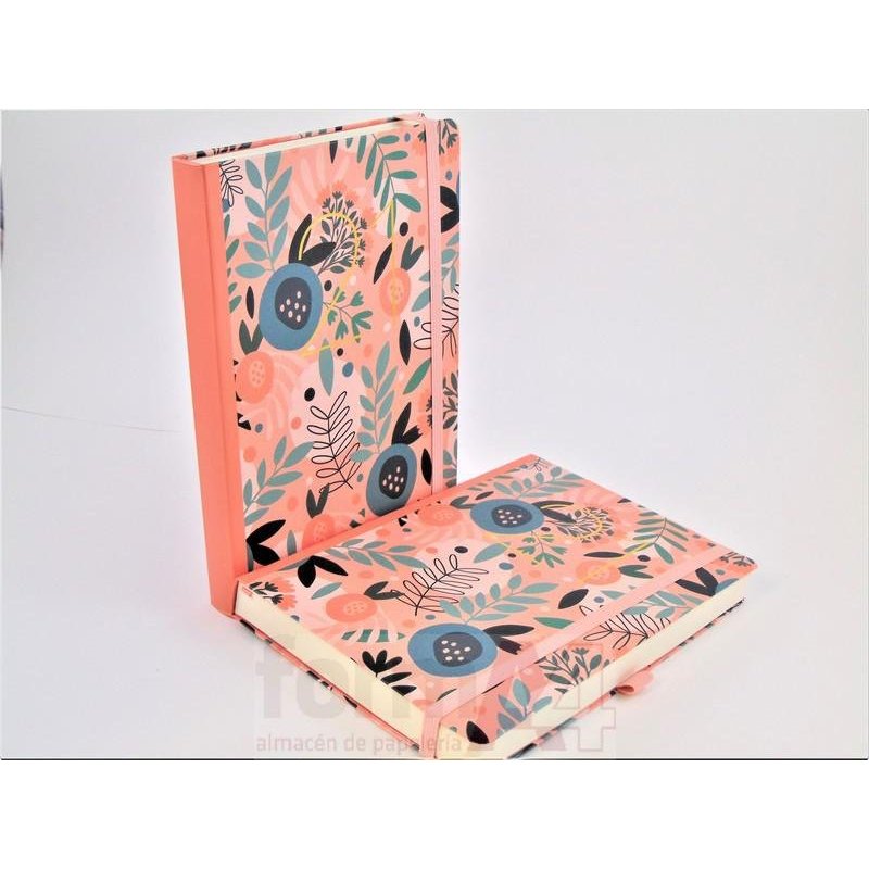 AGENDA COSIDA RIGIDA PLUS 155X213 D/P PINK FOREST