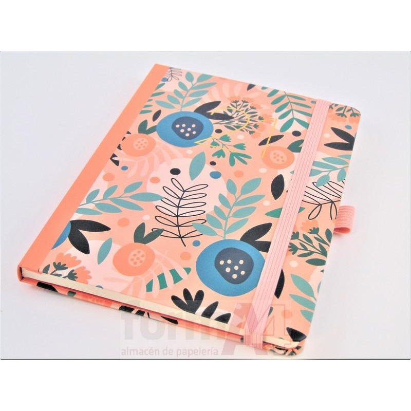 AGENDA COSIDA RIGIDA JOURNAL 122X168/V PINK FOREST