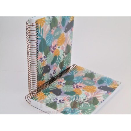 AGENDA ESPIRAL CARTON PLUS 155X213 D/P COLOUR GARD
