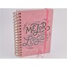 AGENDA ESPIRAL WIRE-O CARTON PLUS 155X213 D/P HAPP