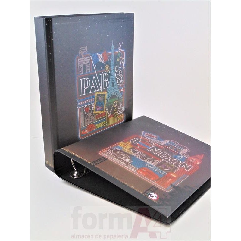 CARPETA 4A. 40MM A4 CIUDADES