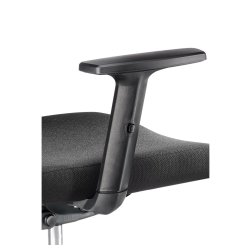 SILLA MODELO SOFIA RESPALDO MALLA NEGRO