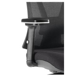 SILLA MODELO ANKARA RESPALDO ALTO NEGRO