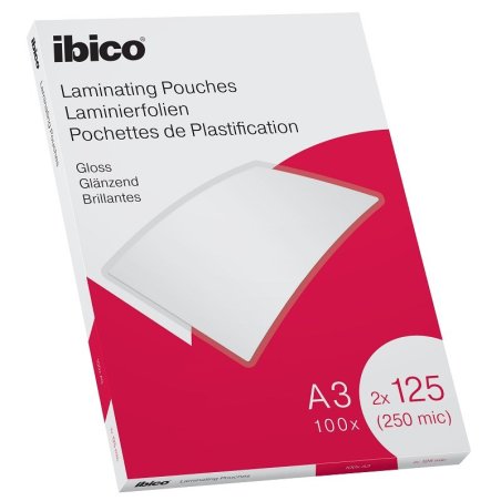 CARTERA PLASTIFICAR IBICO A3 125 MICRAS C/100