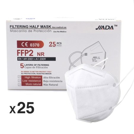 MASCARILLAS PROTECCION BLANCA FFP2 C/25