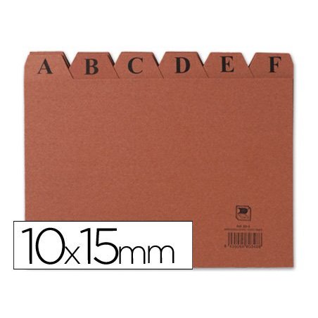 INDICE CARTON PARA FICHERO A-Z Nº 3
