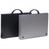 MALETIN CON ASA PP FOLIO NEGRO