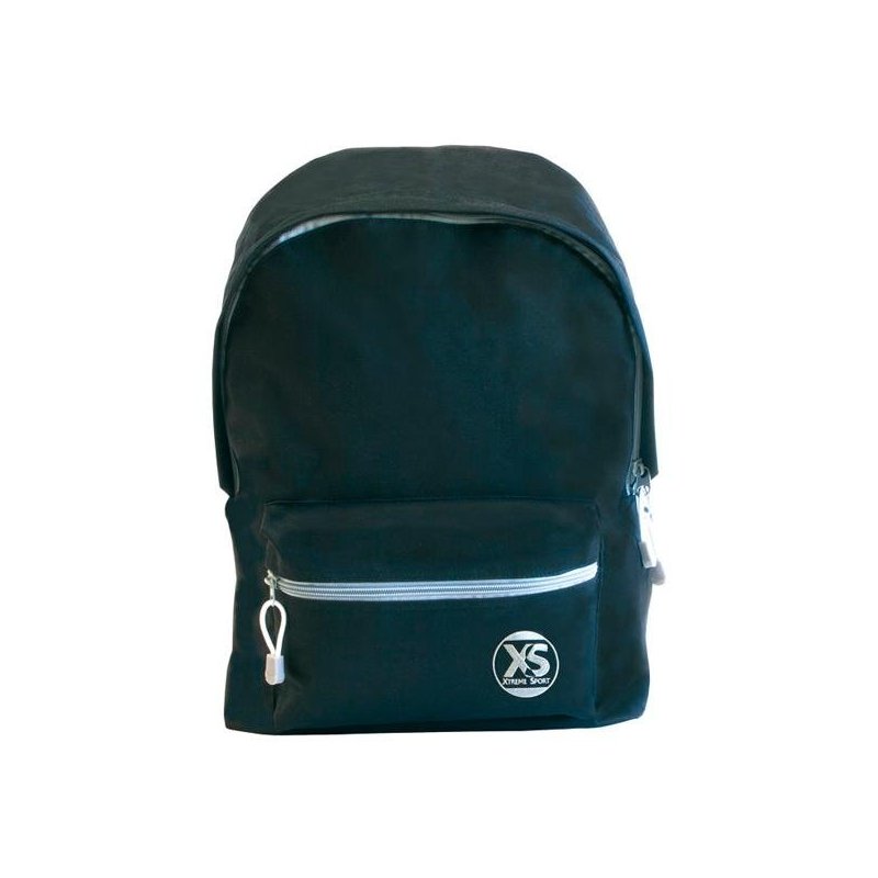 MOCHILA GRANDE XS 34X44X18CM.  NEGRO