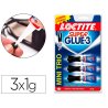 LOCTITE SUPER GLUE-3 BLISTER DE 3 UNIDADES DE 1GR