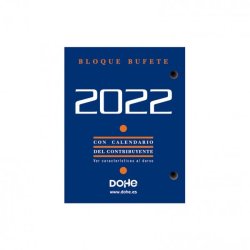 CALENDARIO DE MESA DOHE 2022