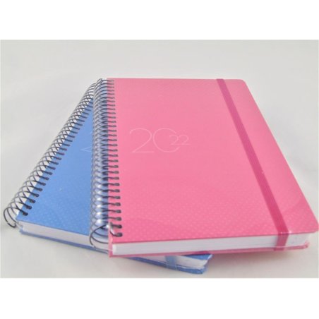AGENDA ESPIRAL DOHE NEWPORT 14X20CM D/P 2022 ROSA