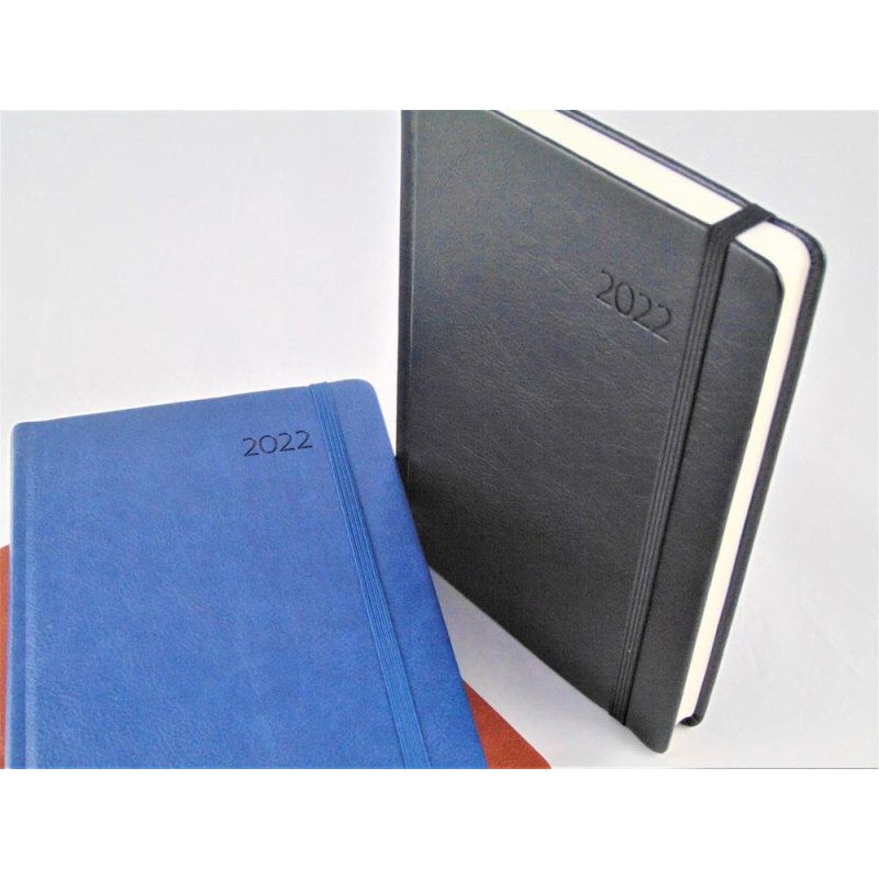 AGENDA DOHE AREZZO 14X20CM D/P 2022 NEGRO