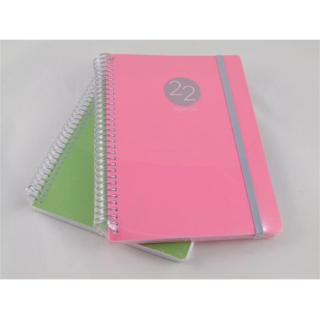 AGENDA ESPIRAL DOHE MEMPHIS 15X21CM 2022 ROSA