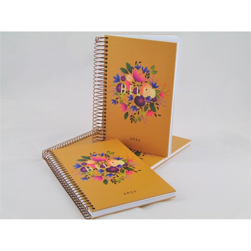 AGENDA ESP.PLUS 155X213 D/P BLOSSOM MR 22