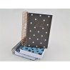 AGENDA ESP.CADDY 80X125 D/P POLKA DOTS  MR 22