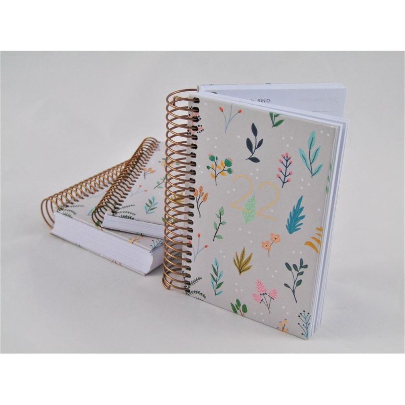 AGENDA ESP.CADDY 80X125 D/P WILDFLOWERS MR 22