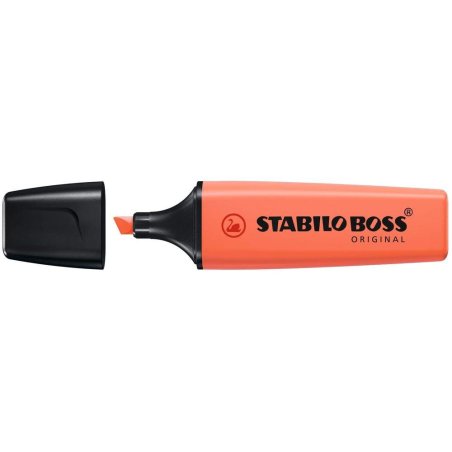 MARCADOR FLUORESCENTE STABILO BOSS CORAL MELOSO